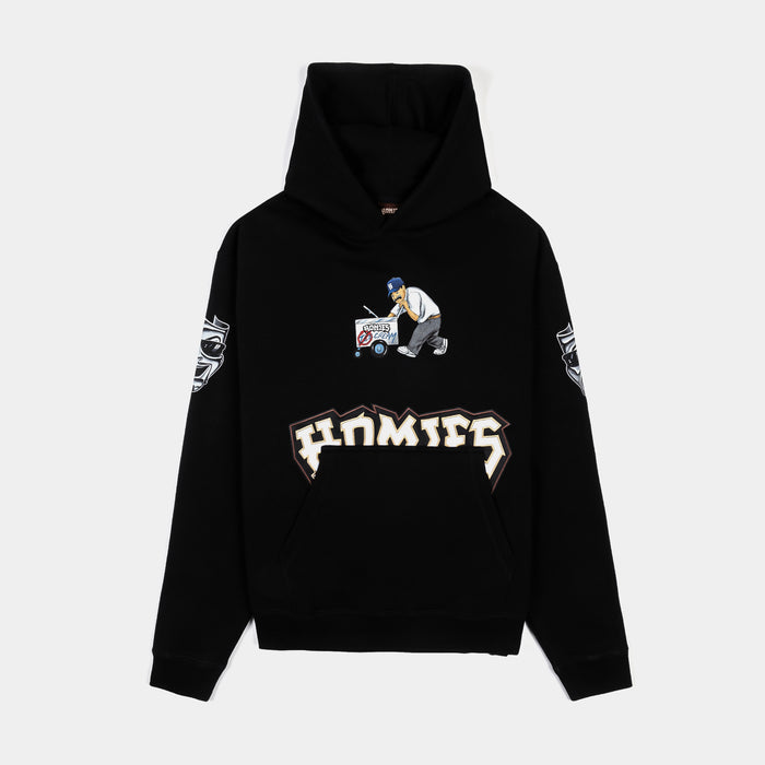 SP x Homies Old Skool Fleece Pullover Mens Hoodie (Black/White)
