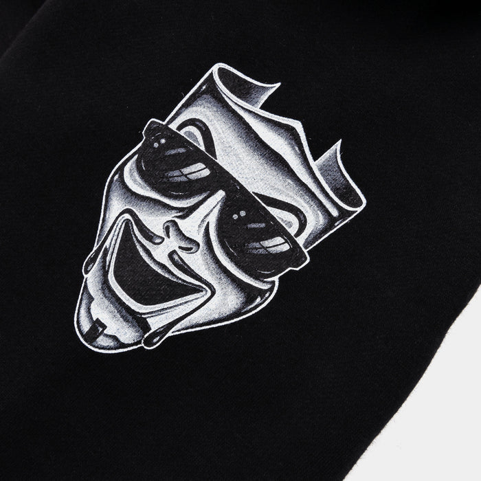 SP x Homies Old Skool Fleece Pullover Mens Hoodie (Black/White)