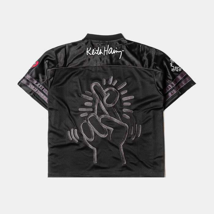 SP x Keith Haring 89 Mesh Mens Jersey (Black/Red)