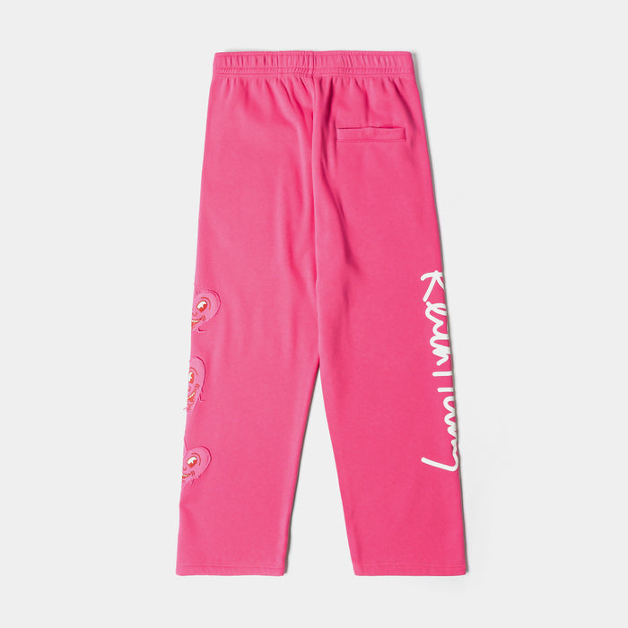 SP x Keith Haring Hearts Fleece Womens Sweatpants (Pink/White)