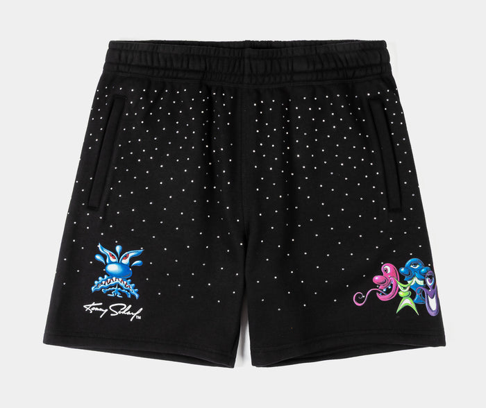 SP x Kenny Scharf Cons Fleece Mens Shorts (Black/Blue)