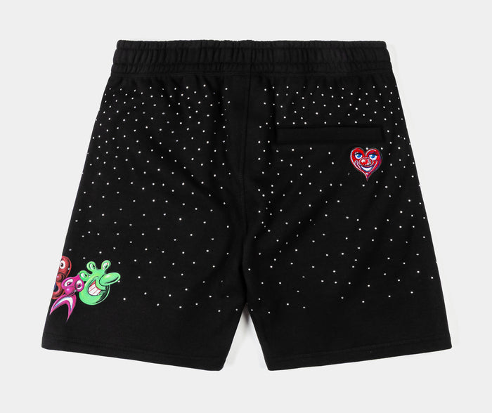 SP x Kenny Scharf Cons Fleece Mens Shorts (Black/Blue)