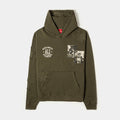 SP x Muhammad Ali Butterfly Pullover Mens Hoodie (Green/Red)