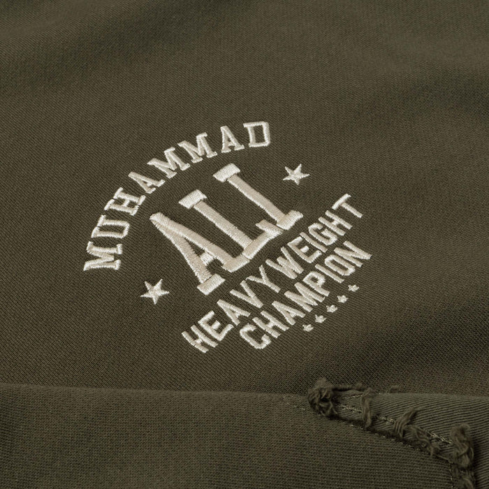 SP x Muhammad Ali Butterfly Pullover Mens Hoodie (Green/Red)