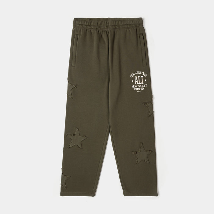 SP x Muhammad Ali Butterfly Straight Mens Pants (Green/Red)