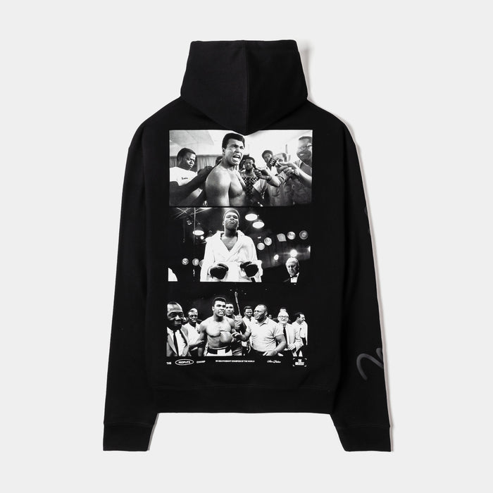 SP x Muhammad Ali Collage Pullover Mens Hoodie (Black/Red)