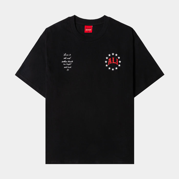 SP x Muhammad Ali Dedication Mens Short Sleeve Shirt (Black/Red)