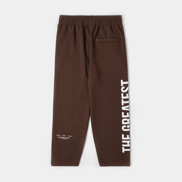 SP x Muhammad Ali Greatest Mens Sweatpants (Brown/White)