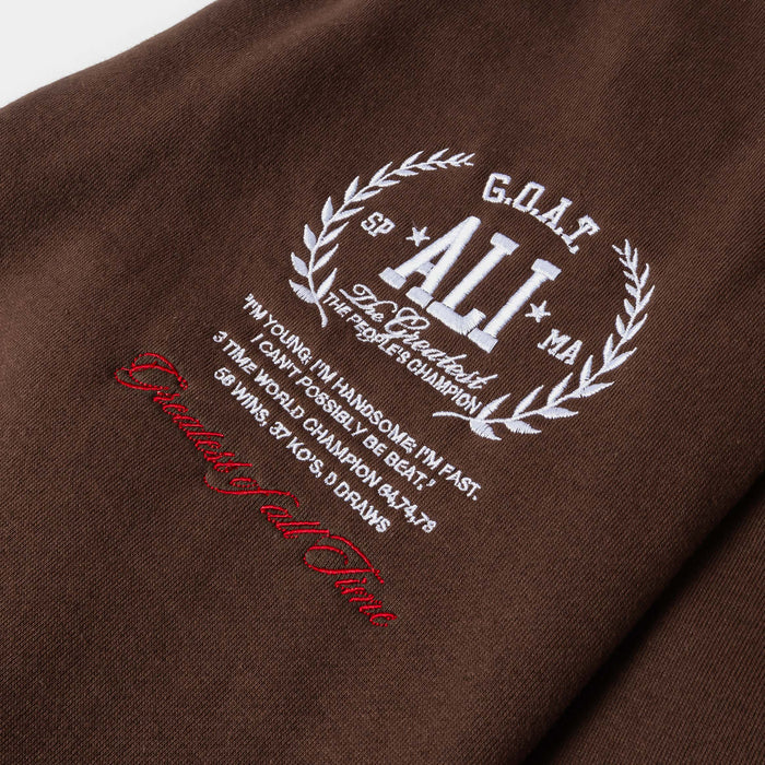 SP x Muhammad Ali Greatest Mens Sweatpants (Brown/White)