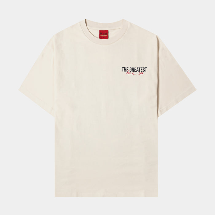 SP x Muhammad Ali Manila Mens Short Sleeve Shirt (Beige/Red)