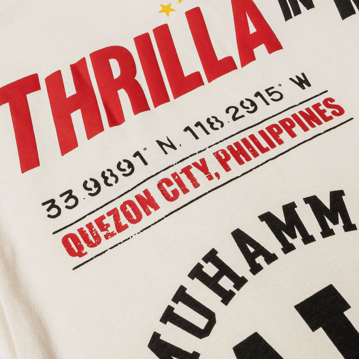 SP x Muhammad Ali Manila Mens Short Sleeve Shirt (Beige/Red)