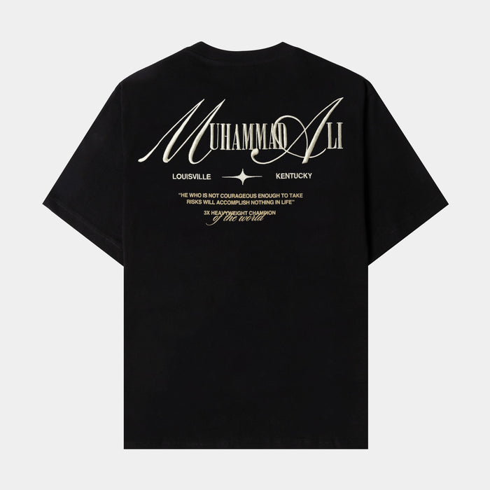 SP x Muhammad Ali Portrait Mens Short Sleeve Shirt (Black/White)