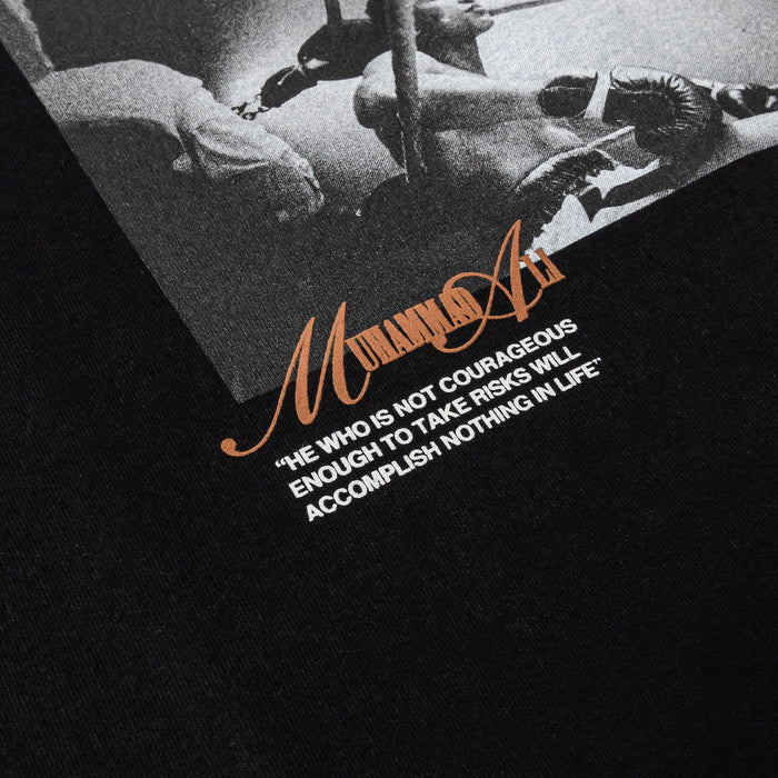 SP x Muhammad Ali Ring Mens Short Sleeve Shirt (Black/White)