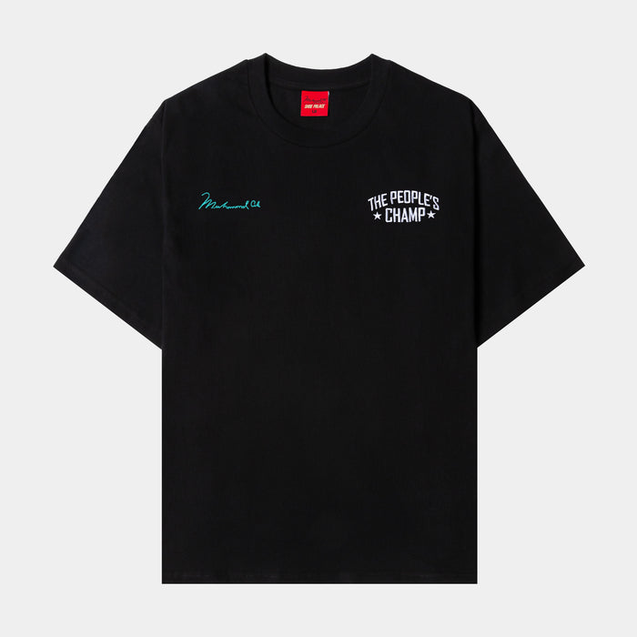 SP x Muhammad Ali The Champ Mens Short Sleeve Shirt (Black/White)