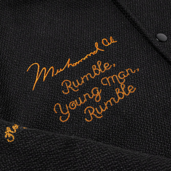 SP x Muhammad Ali Worldwide Varsity Mens Jacket (Black/Orange)