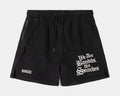 SP x Narcos Embroidered Trim hybrid Mens Shorts (Black/Beige)