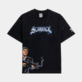 SP x Scarface Airbrushed Mens Short Sleeve Shirt (Black/Blue)
