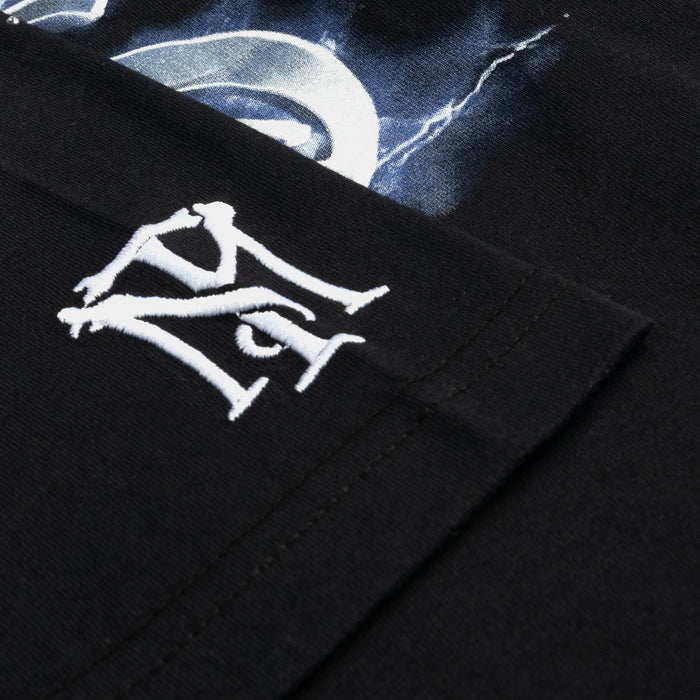 SP x Scarface Airbrushed Mens Short Sleeve Shirt (Black/Blue)