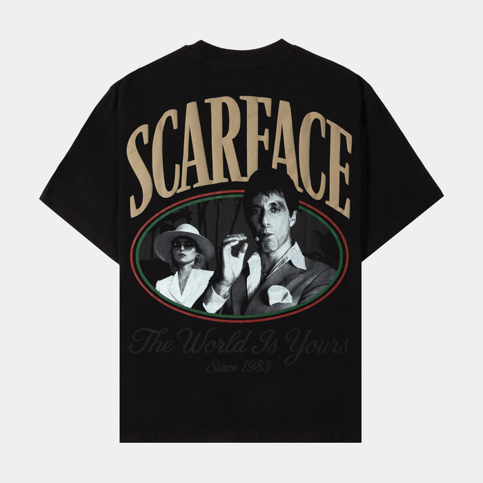SP x Scarface Cigar Mens Short Sleeve Shirt (Black/Green)