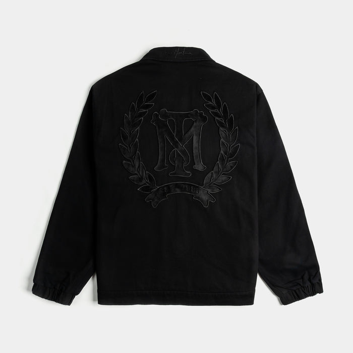 SP x Scarface Denim Washed Mens Jacket (Black/Black)