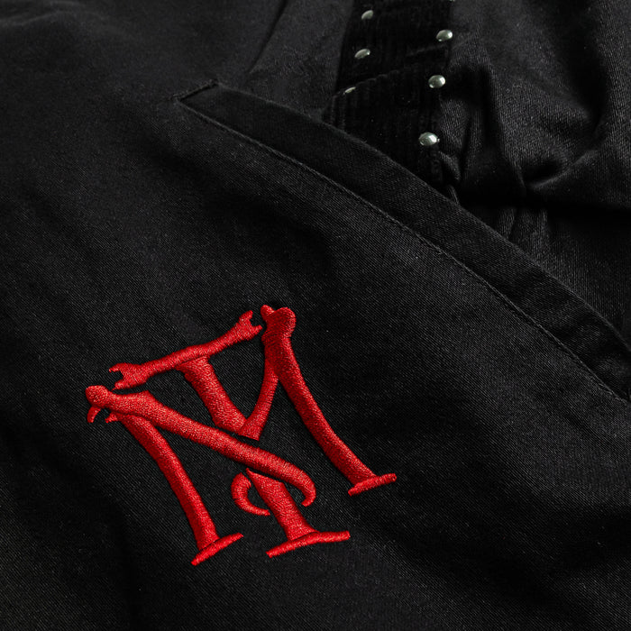 SP x Scarface Denim Washed Mens Jacket (Black/Black)