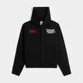 SP x Scarface Duo Zip Up Mens Hoodie (Black/Red)