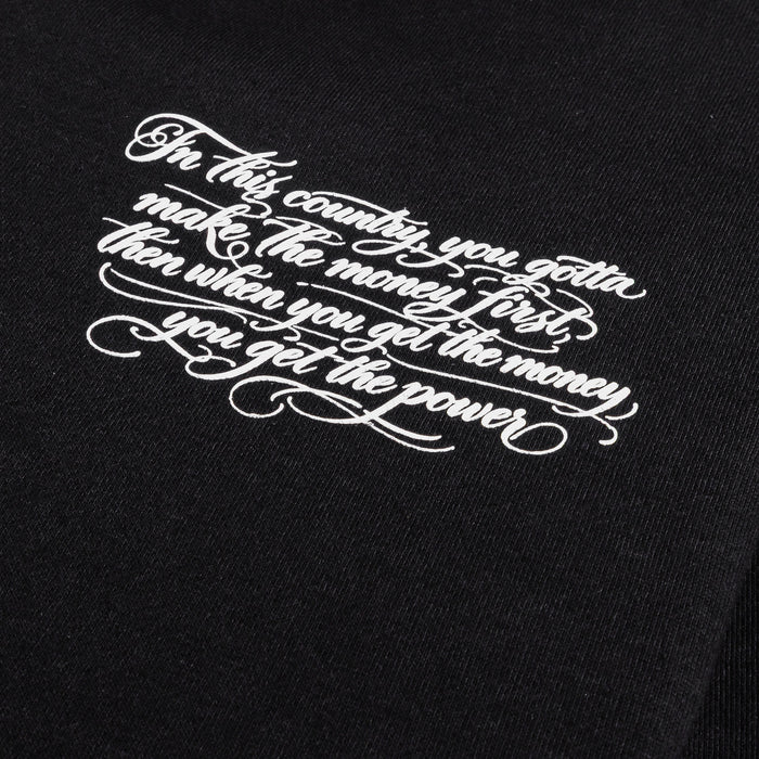 SP x Scarface Duo Zip Up Mens Hoodie (Black/Red)