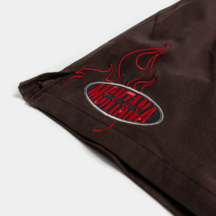 SP x Scarface Hybrid Mens Shorts (Brown/Red)