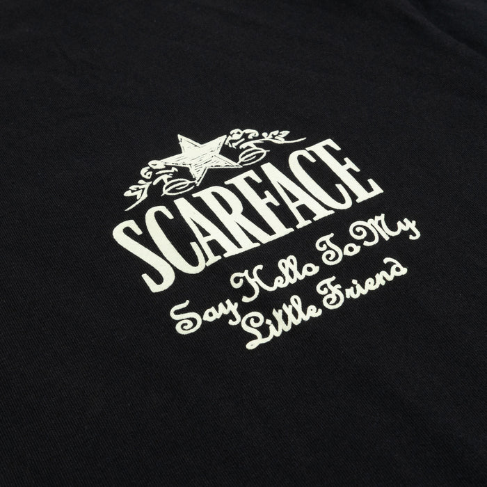 SP x Scarface Make The Money Mens Short Sleeve Shirt (Black/White)