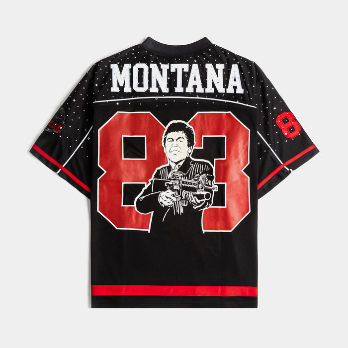SP x Scarface Mesh Mens Jersey (Black/Red)