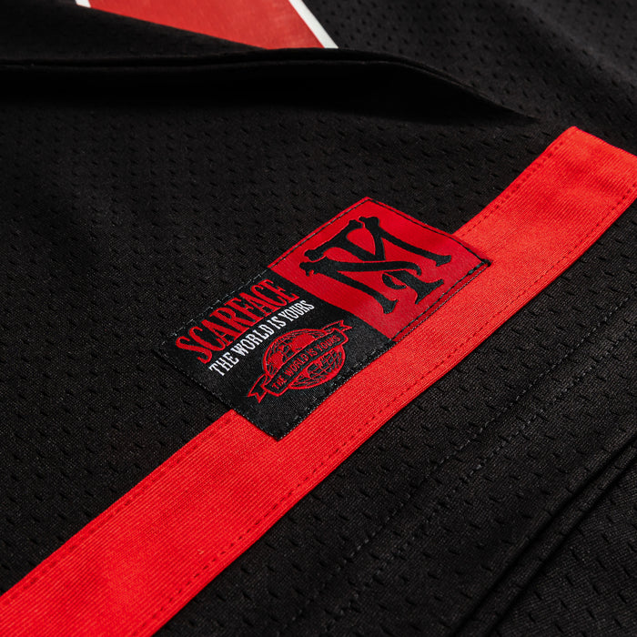 SP x Scarface Mesh Mens Jersey (Black/Red)