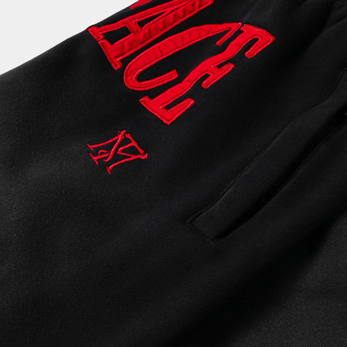 SP x Scarface Power Fleece Mens Sweatpants (Black/Red)