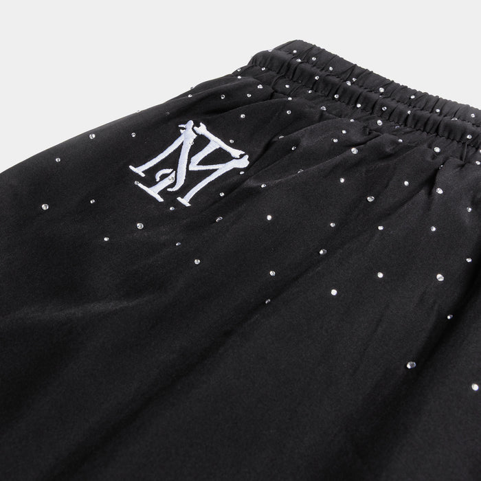 SP x Scarface Rhinestone Hybrid Mens Shorts (Black/Red)