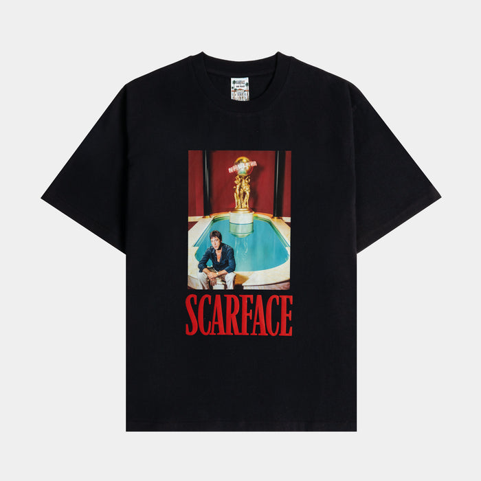 SP x Scarface The World is Yours Mens Short Sleeve Shirt (Black/White)