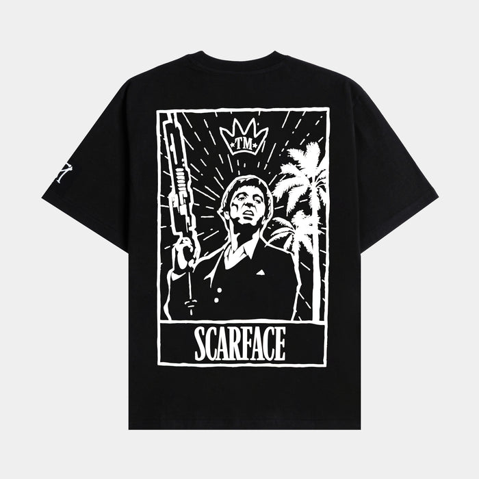 SP x Scarface Tony Mens Short Sleeve Shirt (Black/White)