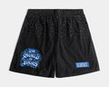 SP x Scarface TWIY Rhinestone Hybrid Mens Shorts (Black/Blue)