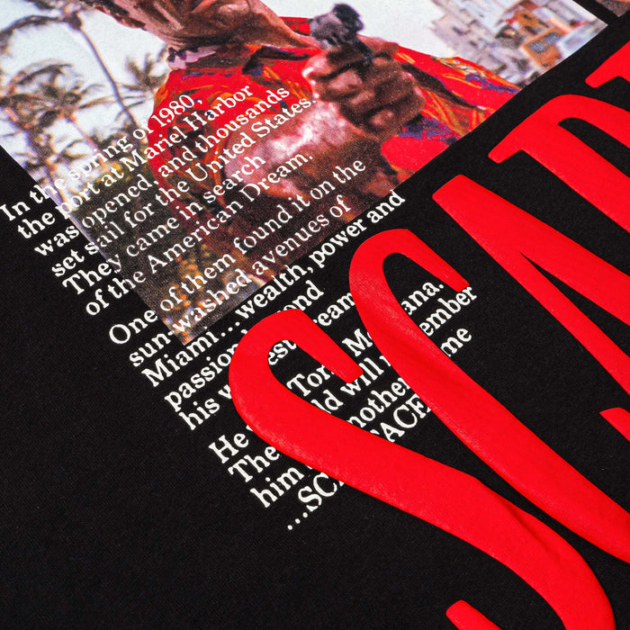 SP x Scarface World Is Yours Mens Short Sleeve Shirt (Black/Red)