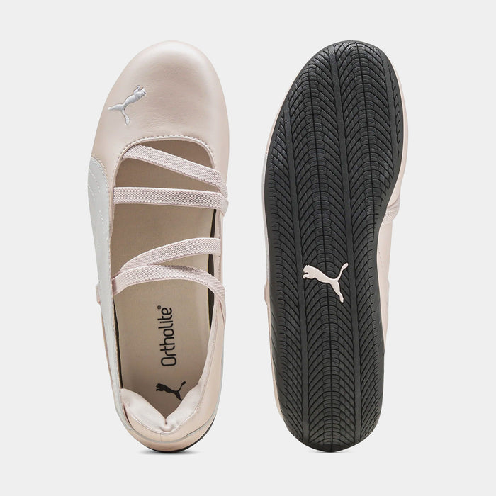 Speedcat Ballet Metallic Womens Lifestyle Shoes (Jasmine Flower/Puma Black)