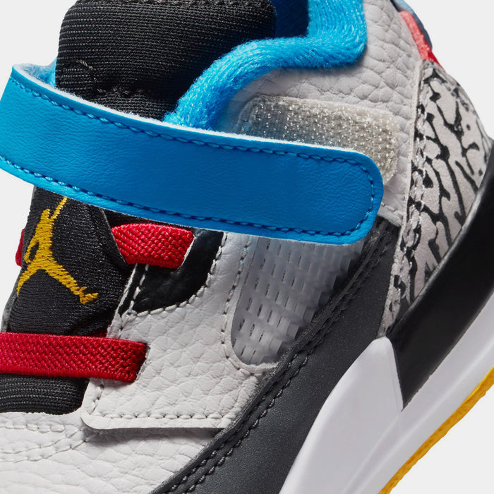 Spizike Low SE Infant Toddler Basketball Shoes ( Neutral Grey/Surf Blue/Dark Shadow/Varsity Maize)