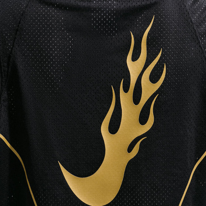 Sportwear Cropped Womens Jersey (Black/Buff Gold)
