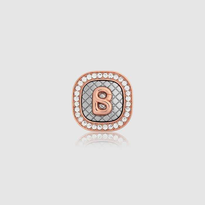square pin brooch package in rose gold by buttonscarves
