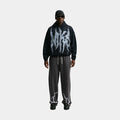 Standard Issue Brushed Basketball Fleece Mens Pants (Anthracite/White/Pale Ivory)