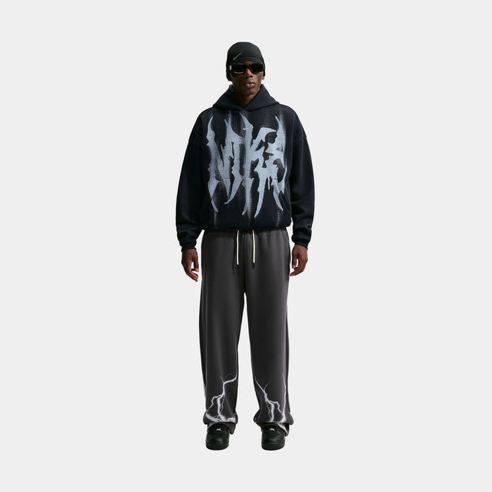 Standard Issue Brushed Basketball Fleece Mens Pants (Anthracite/White/Pale Ivory)