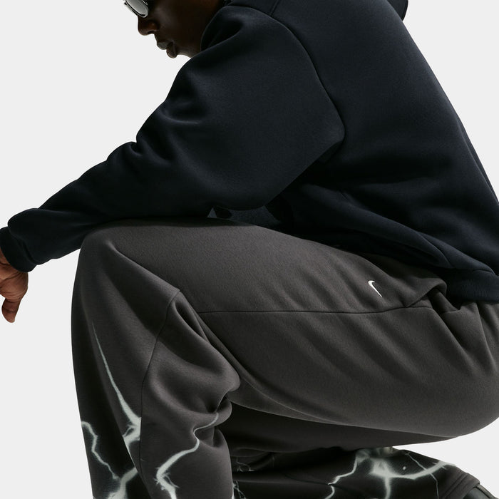 Standard Issue Brushed Basketball Fleece Mens Pants (Anthracite/White/Pale Ivory)