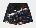 Star Wars By Shoe Palace All Over Print Hybrid Mens Shorts (Black/Red)