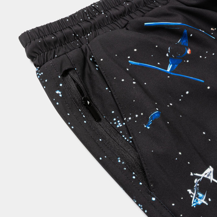 Star Wars By Shoe Palace All Over Print Hybrid Mens Shorts (Black/Red)