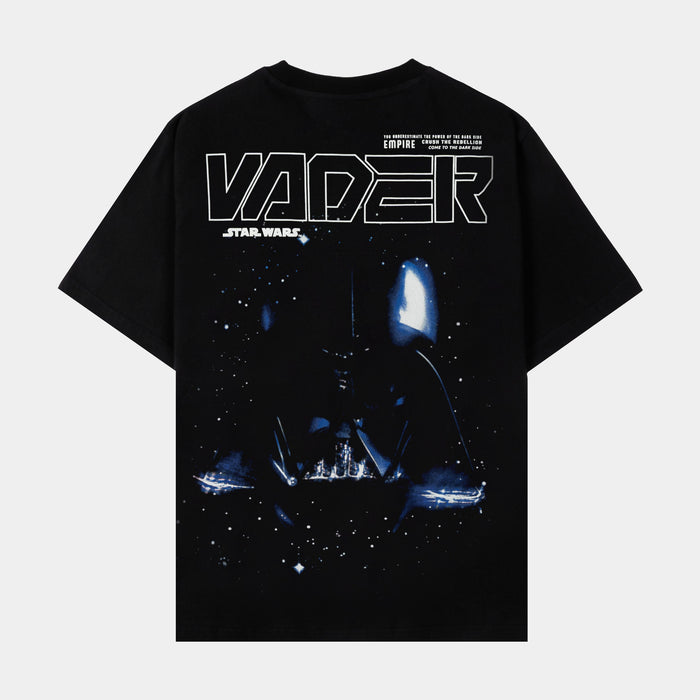 Star Wars By Shoe Palace Dark Side Mens Short Sleeve Shirt (Black/Red)