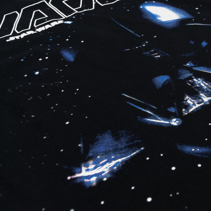 Star Wars By Shoe Palace Dark Side Mens Short Sleeve Shirt (Black/Red)