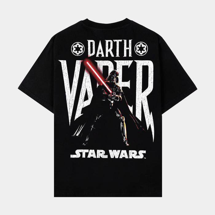 Star Wars By Shoe Palace Galactic Tour Mens Short Sleeve Shirt (Black/White)