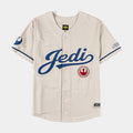 Star Wars By Shoe Palace Jedi Baseball Mens Jersey (Cream/Blue)